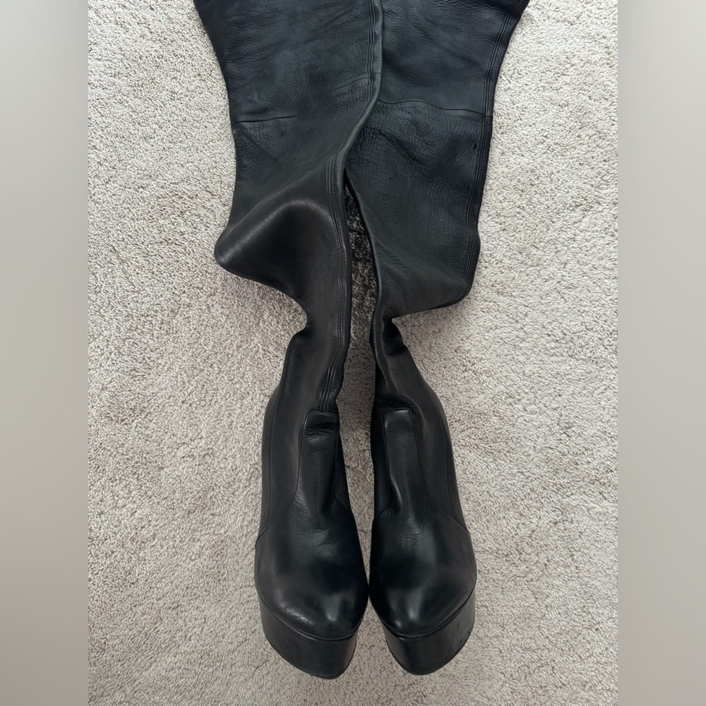 Casadei Flora Over the Knee Boots 37 - Picture 2 of 5